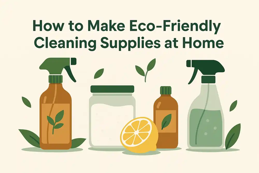 How to Make Eco-Friendly Cleaning Supplies at Home: A Detailed DIY Guide